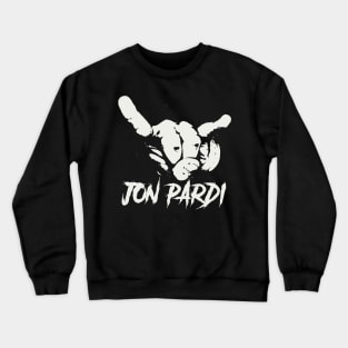 jon pardi horn sign Crewneck Sweatshirt